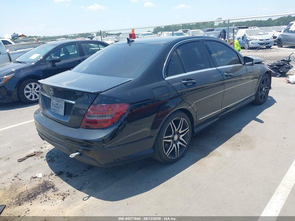 WDDGF4HB4ER312566 2014 MERCEDES-BENZ C 250 photo no. 4