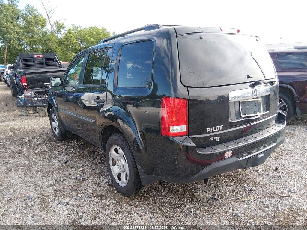 5FNYF3H23CB033136 2012 HONDA PILOT photo no. 3