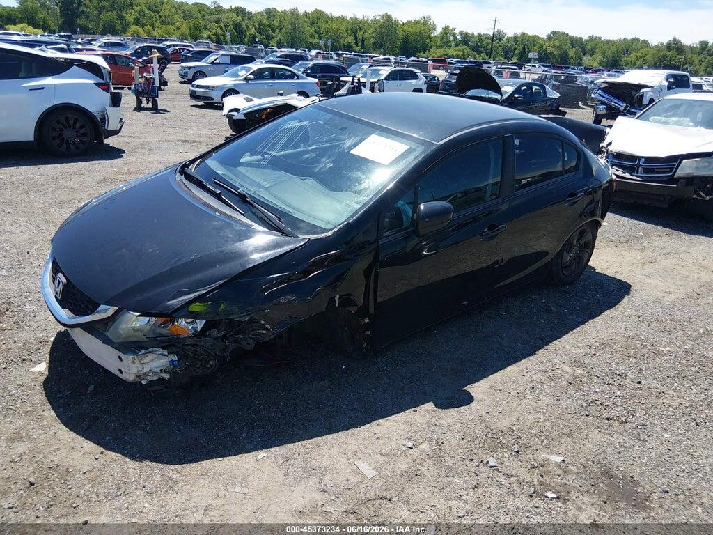 19XFB2F52EE063229 2014 HONDA CIVIC photo no. 2
