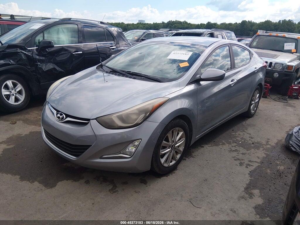 5NPDH4AE8FH604189 2015 HYUNDAI ELANTRA photo no. 2
