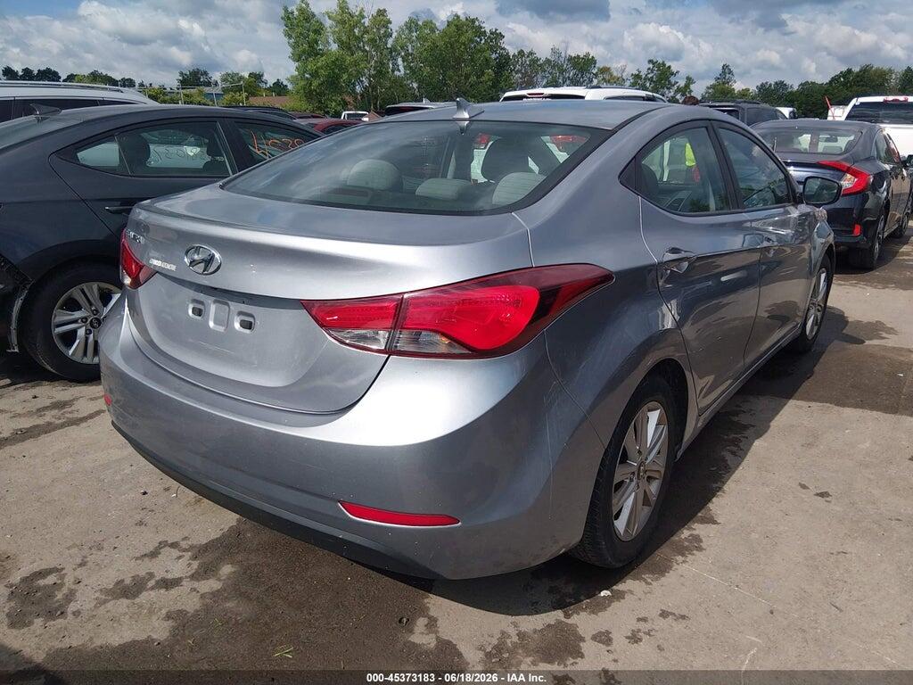 5NPDH4AE8FH604189 2015 HYUNDAI ELANTRA photo no. 4