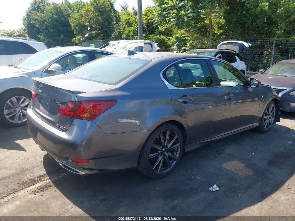 JTHBE1BLXFA004307 2015 LEXUS GS 350 photo no. 4