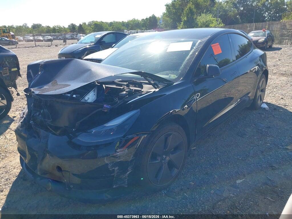 5YJ3E1EA3PF646926 2023 TESLA MODEL 3 photo no. 2
