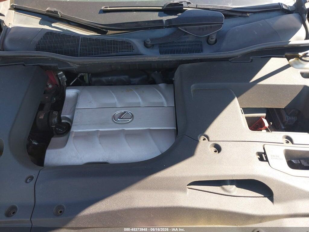 2T2ZK1BA7AC012212 2010 LEXUS RX 350 photo no. 10