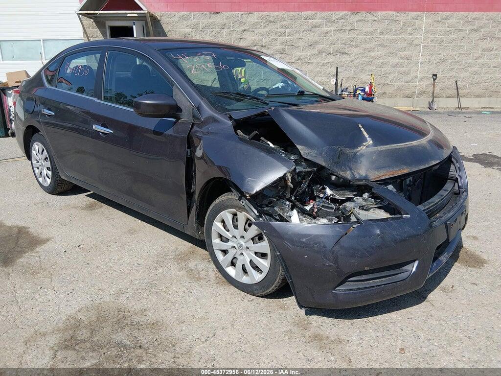 3N1AB7AP1EL628018 2014 NISSAN SENTRA photo no. 1