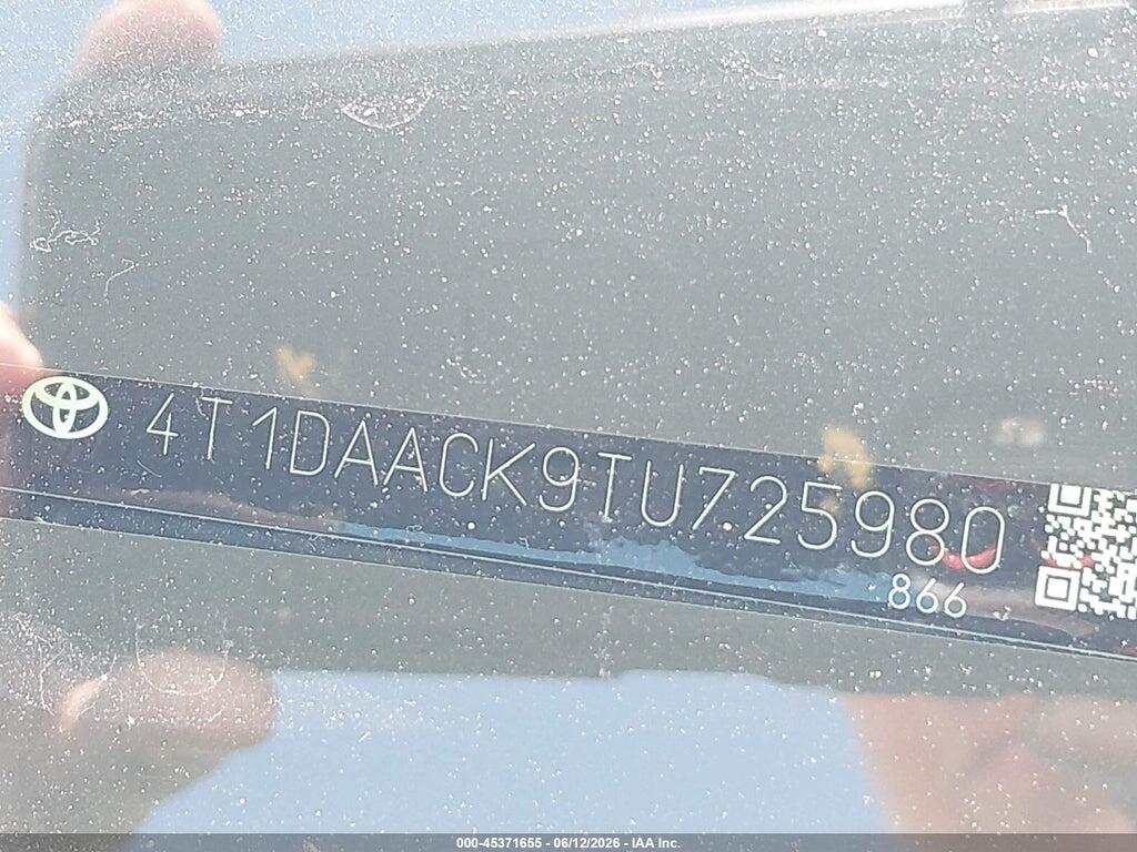 4T1DAACK9TU725980 2026 TOYOTA CAMRY photo no. 9
