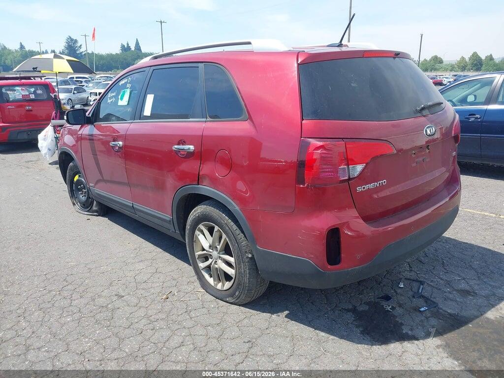 5XYKTCA68FG585286 2015 KIA SORENTO photo no. 3