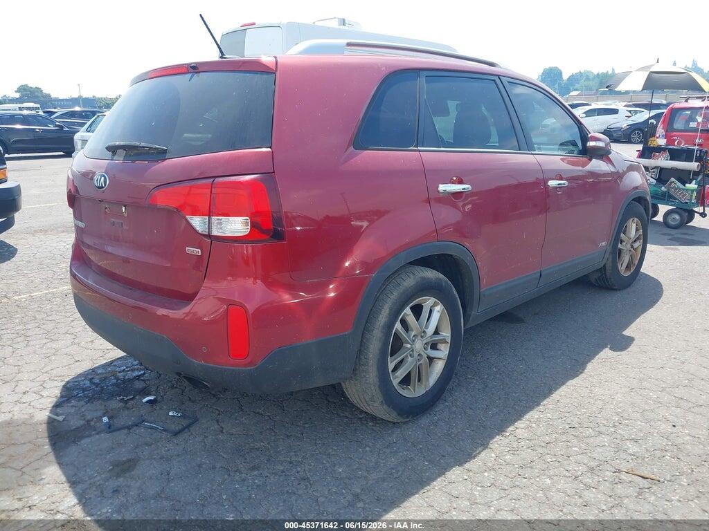 5XYKTCA68FG585286 2015 KIA SORENTO photo no. 4