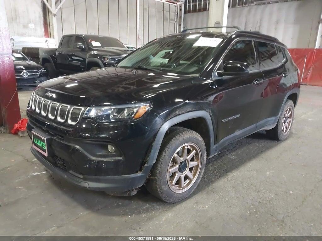 3C4NJDBB9NT134377 2022 JEEP COMPASS photo no. 2