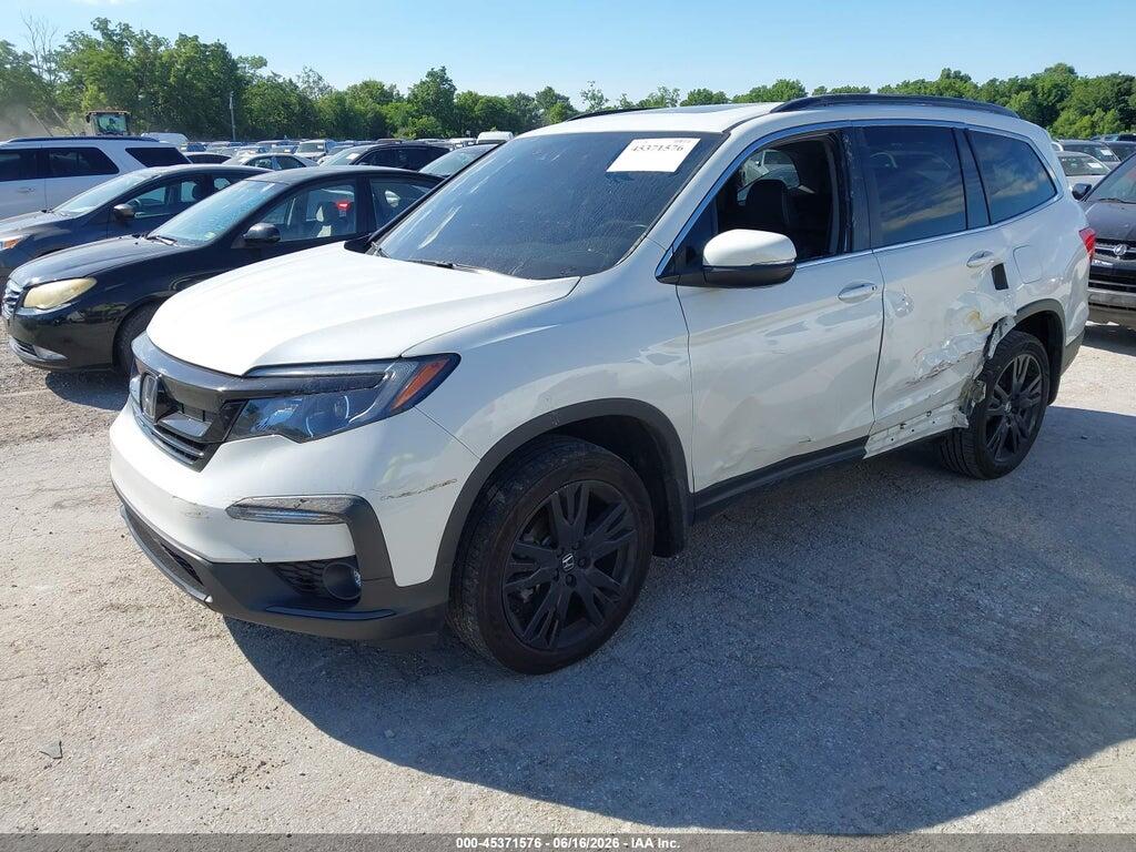 5FNYF6H20MB019522 2021 HONDA PILOT photo no. 2