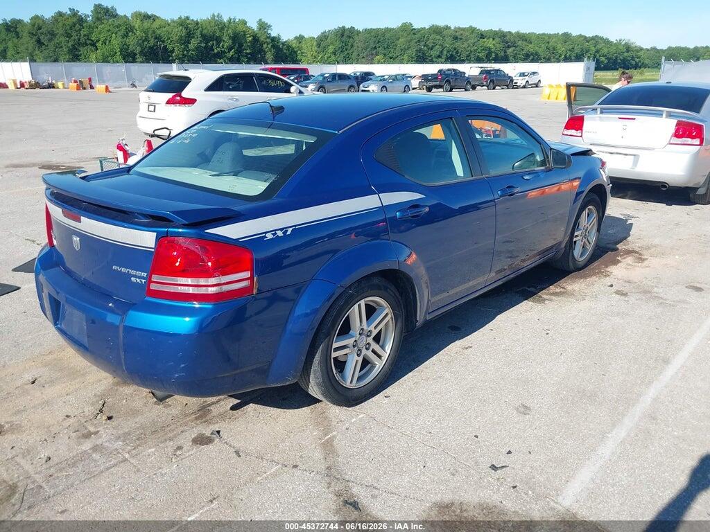 1B3LC56B89N548887 2009 DODGE AVENGER photo no. 4
