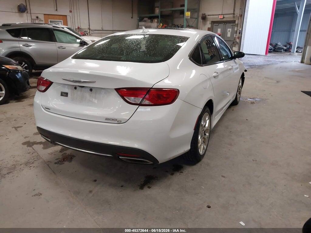 1C3CCCEG4FN543573 2015 CHRYSLER 200 photo no. 4