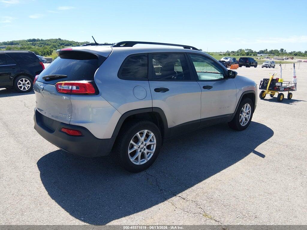 1C4PJMAB5GW193045 2016 JEEP CHEROKEE photo no. 4