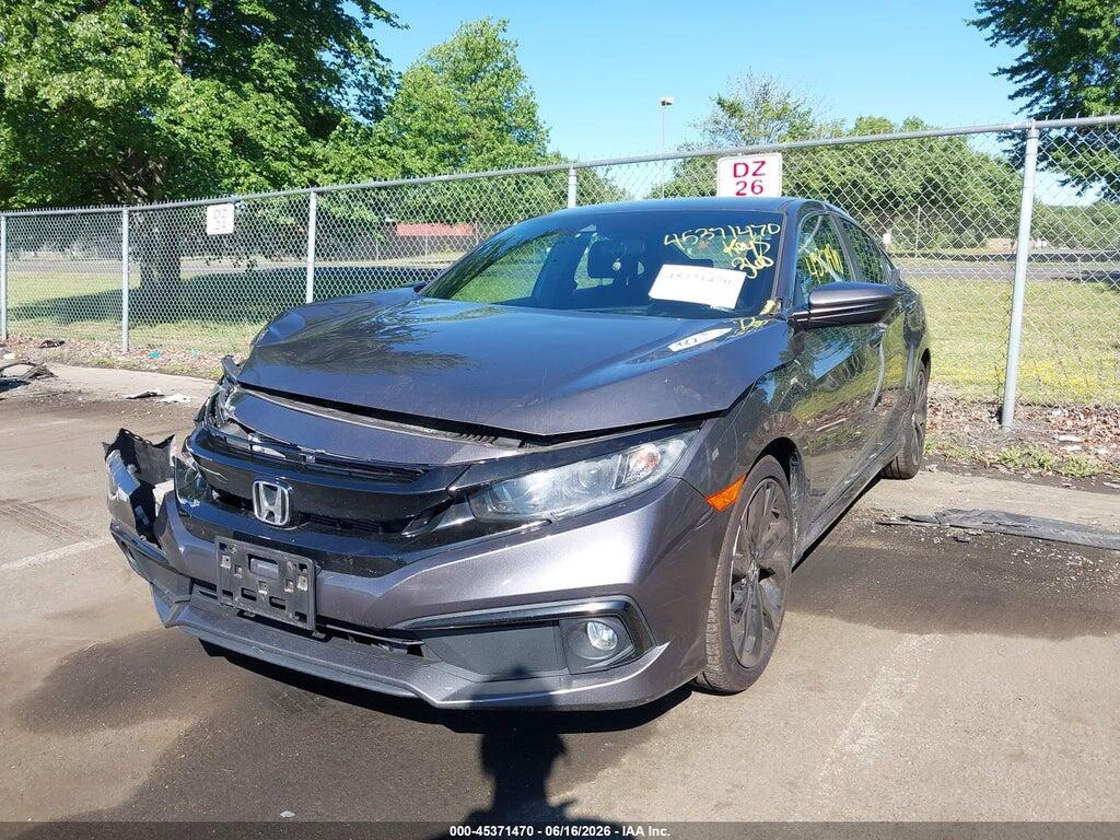 2HGFC2F87KH565596 2019 HONDA CIVIC photo no. 2