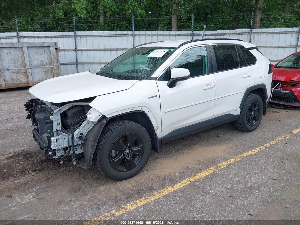 2T3RWRFVXLW078914 2020 TOYOTA RAV4 HYBRID photo no. 2