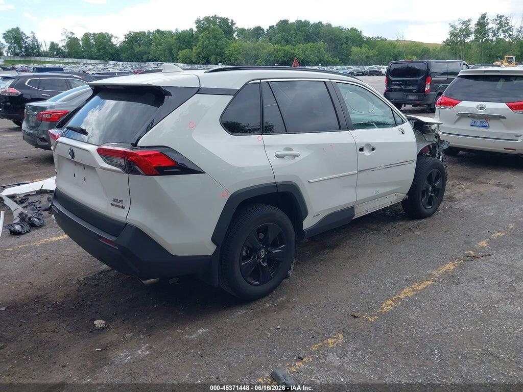 2T3RWRFVXLW078914 2020 TOYOTA RAV4 HYBRID photo no. 4