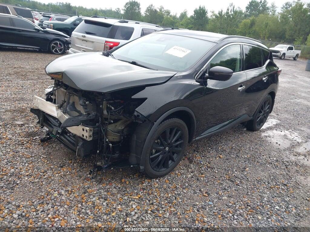 5N1AZ2BS9NC130106 2022 NISSAN MURANO photo no. 2