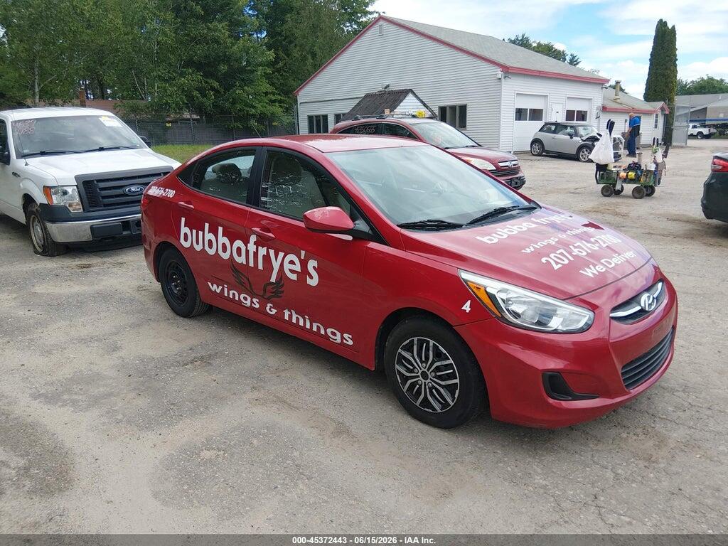 KMHCT4AEXGU986187 2016 HYUNDAI ACCENT photo no. 1