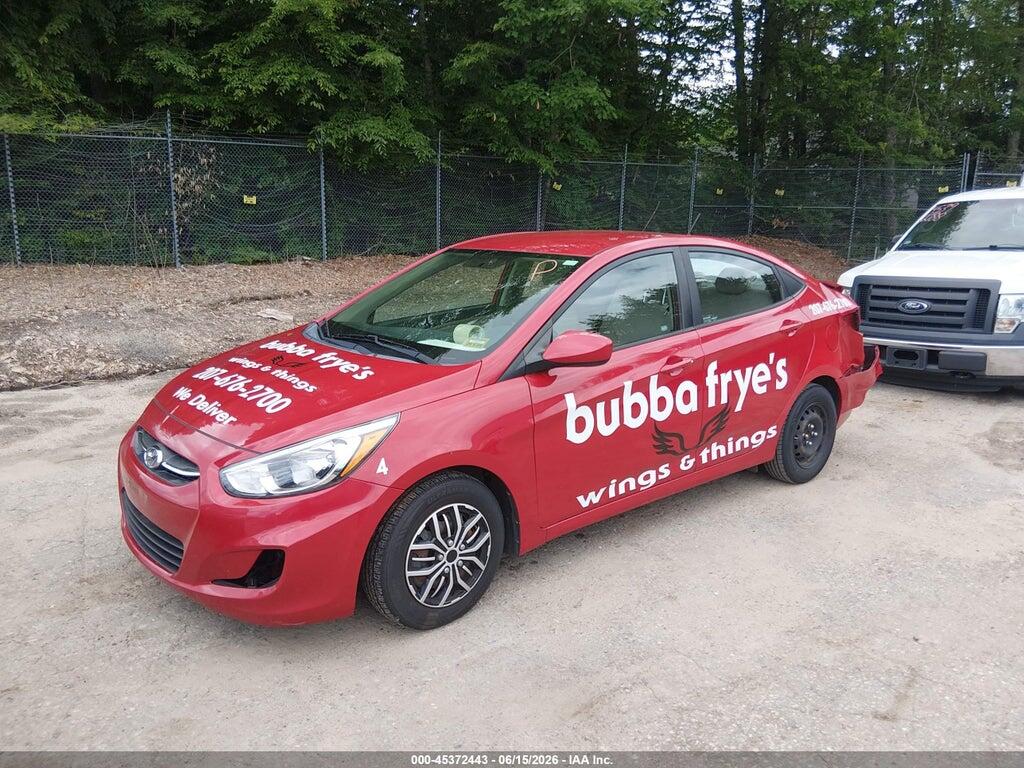 KMHCT4AEXGU986187 2016 HYUNDAI ACCENT photo no. 2