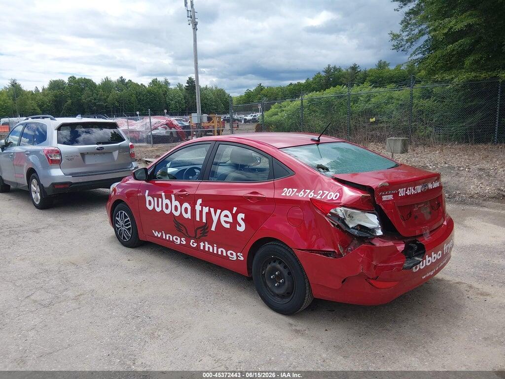 KMHCT4AEXGU986187 2016 HYUNDAI ACCENT photo no. 3