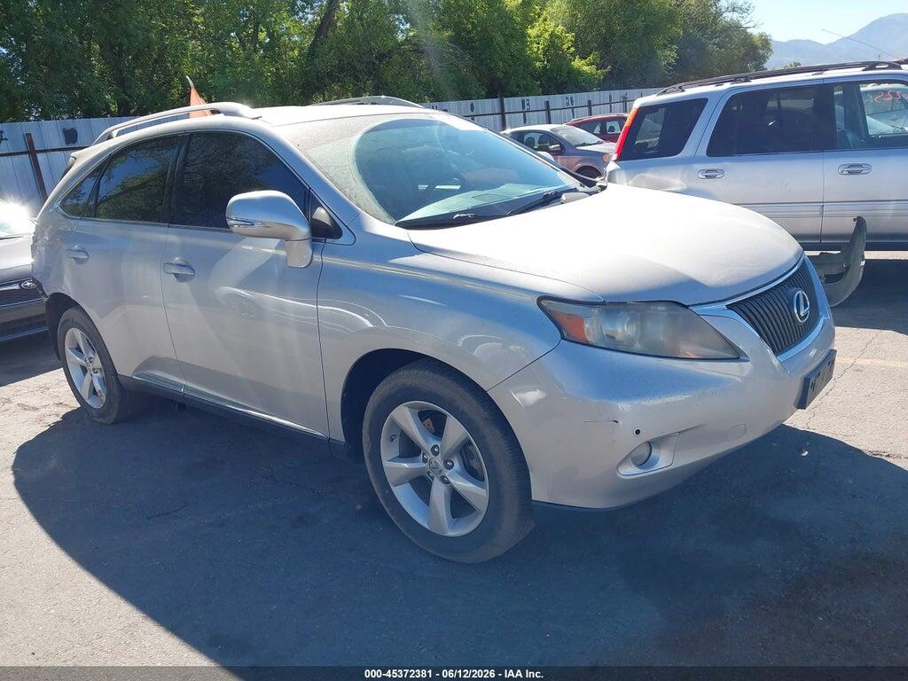 2T2BK1BA5CC138170 2012 LEXUS RX 350 photo no. 1