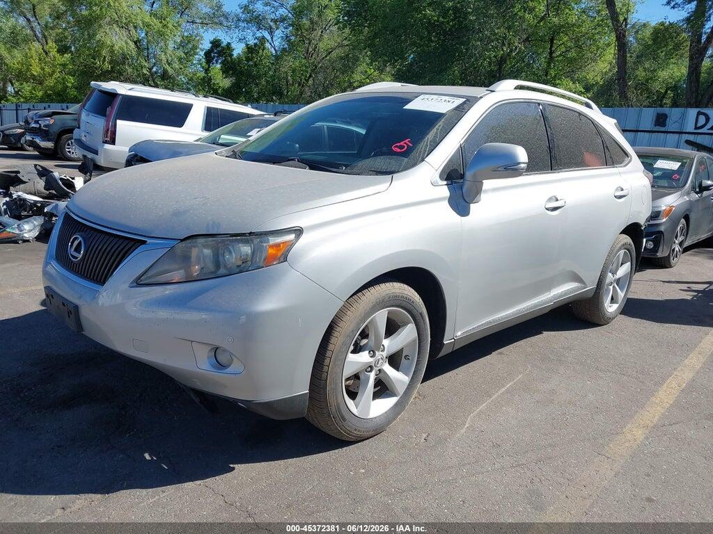 2T2BK1BA5CC138170 2012 LEXUS RX 350 photo no. 2