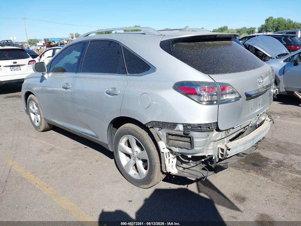 2T2BK1BA5CC138170 2012 LEXUS RX 350 photo no. 3
