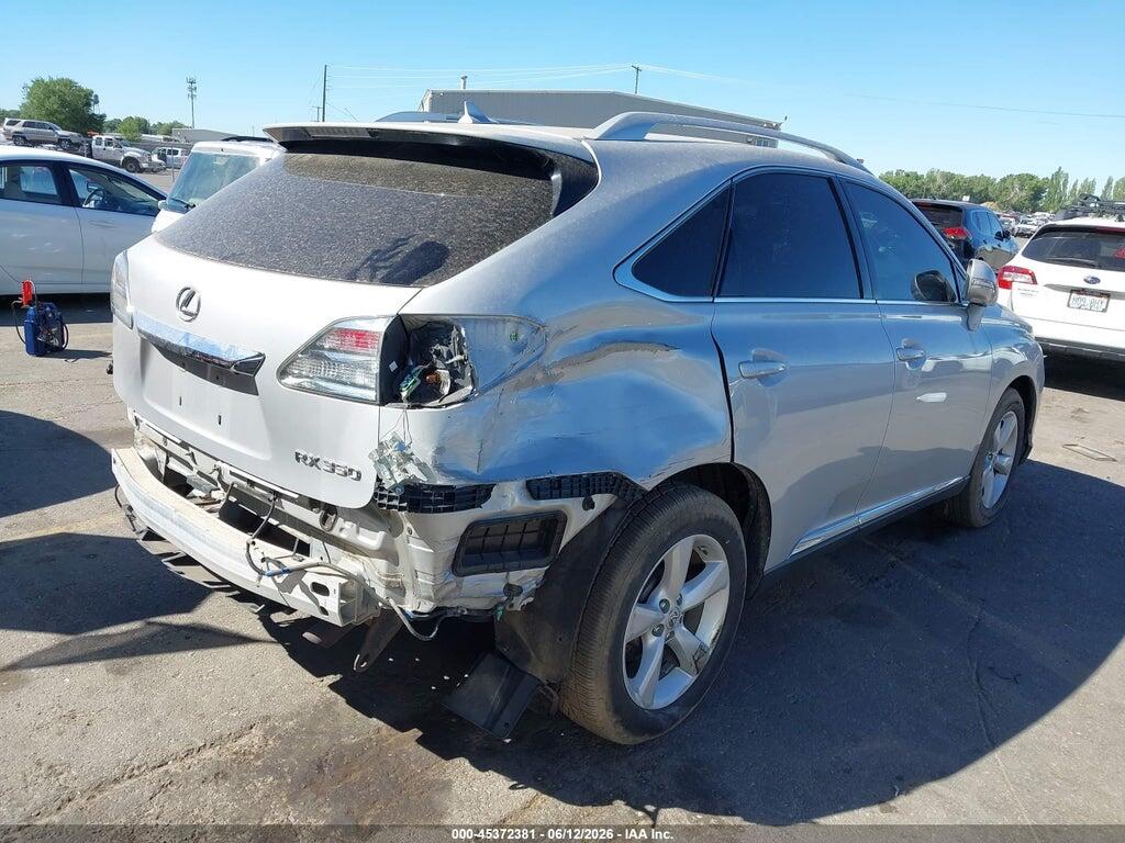2T2BK1BA5CC138170 2012 LEXUS RX 350 photo no. 4