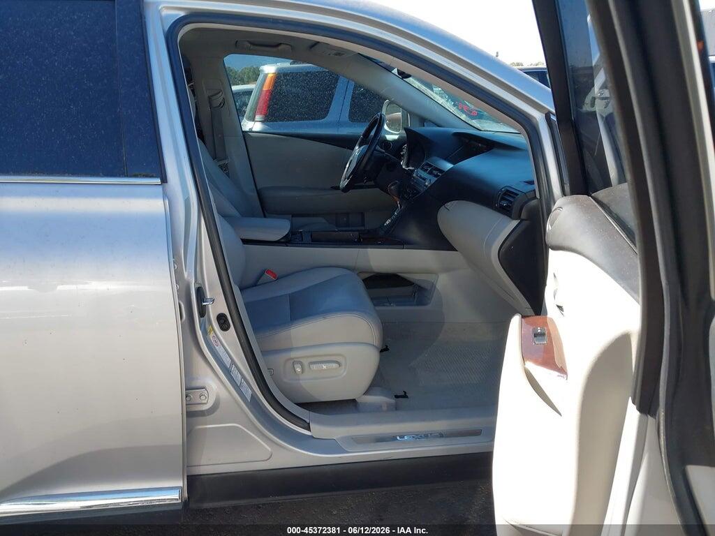2T2BK1BA5CC138170 2012 LEXUS RX 350 photo no. 5