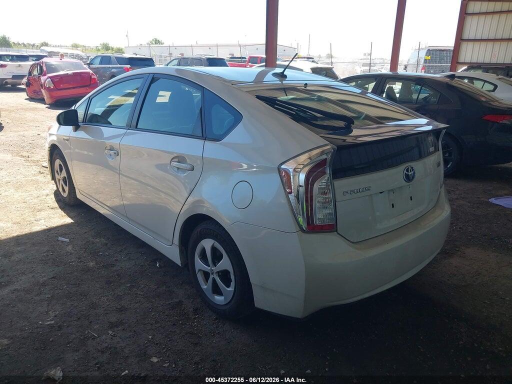 JTDKN3DU9F0436833 2015 TOYOTA PRIUS photo no. 3