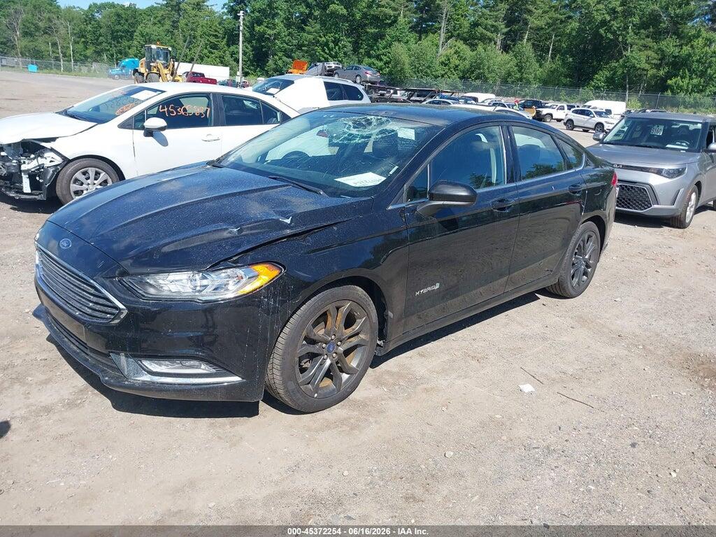 3FA6P0LU6JR234025 2018 FORD FUSION HYBRID photo no. 2