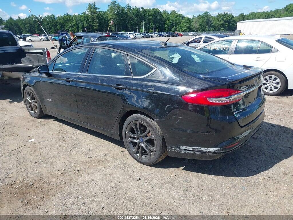 3FA6P0LU6JR234025 2018 FORD FUSION HYBRID photo no. 3
