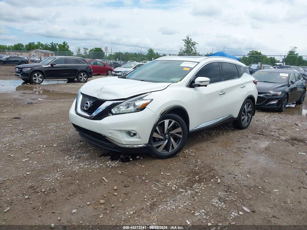 5N1AZ2MH3JN130697 2018 NISSAN MURANO photo no. 2