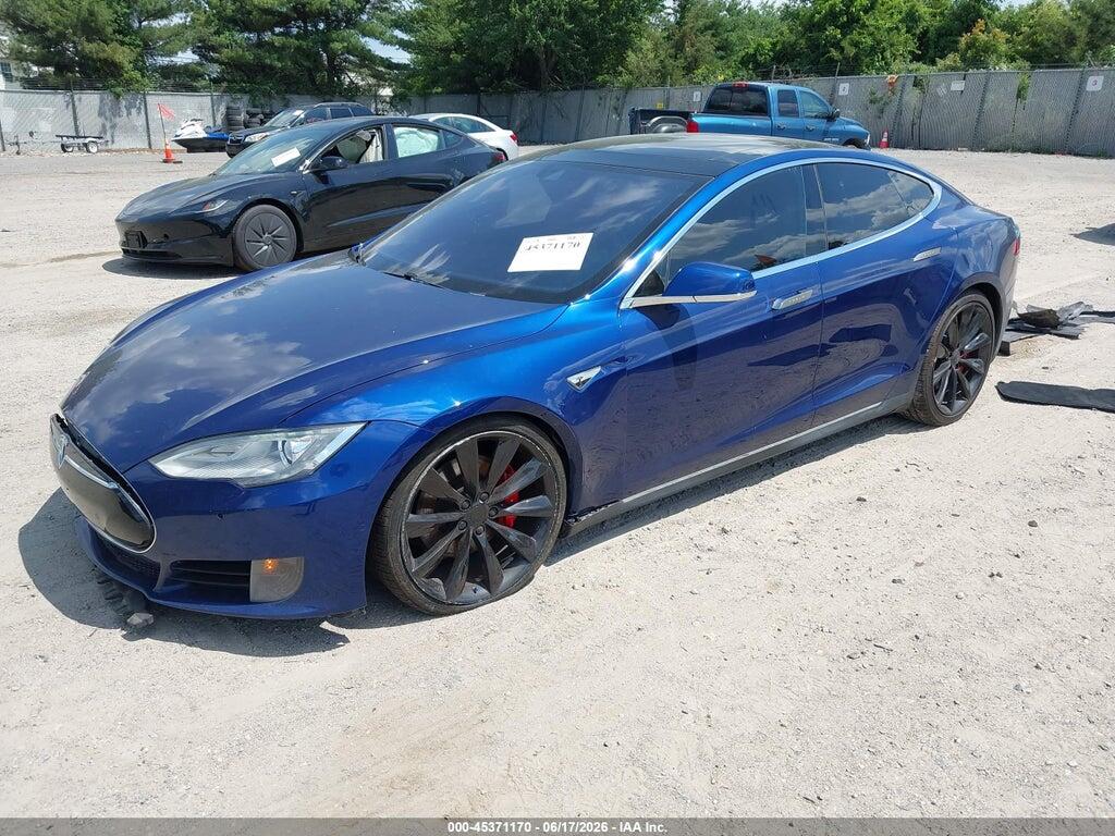 5YJSA1E42GF117940 2016 TESLA MODEL S photo no. 2