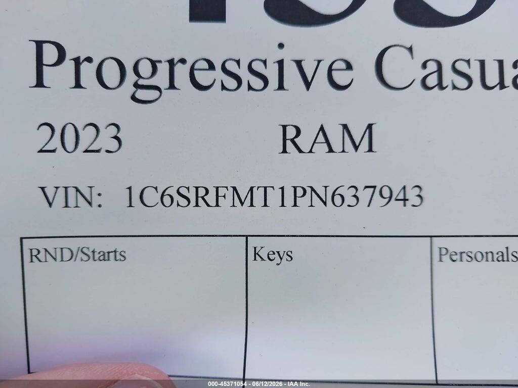 1C6SRFMT1PN637943 2023 RAM 1500 photo no. 9