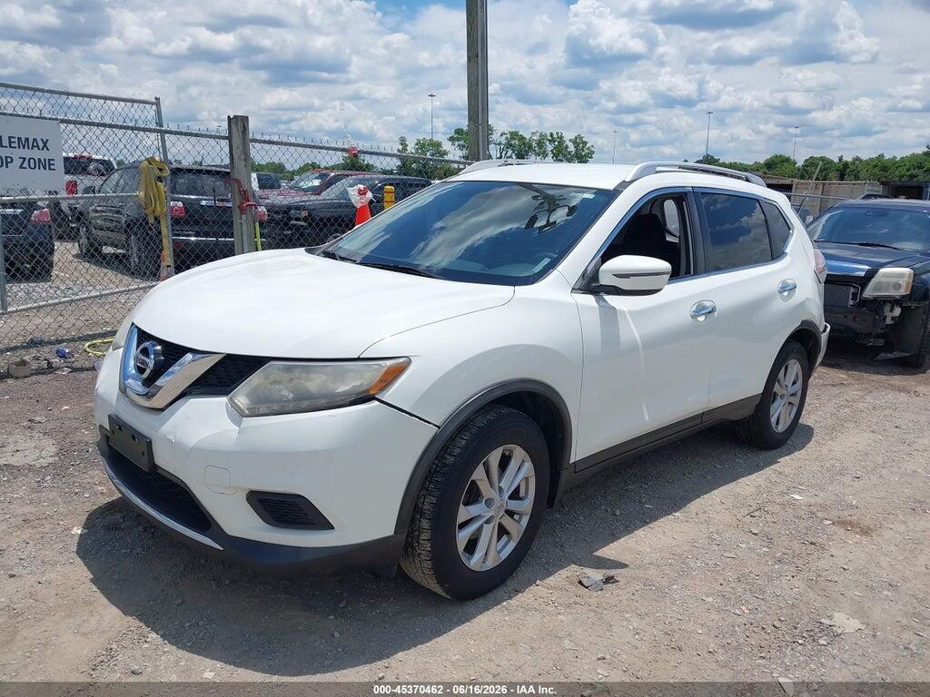 KNMAT2MV6GP629339 2016 NISSAN ROGUE photo no. 2