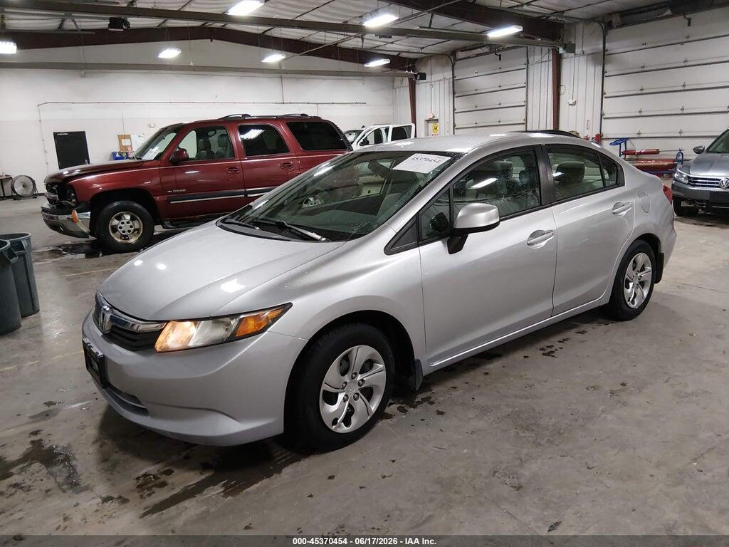 19XFB2F5XCE093219 2012 HONDA CIVIC photo no. 2