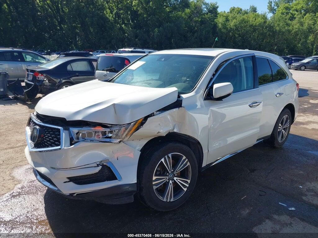 5FRYD4H34HB016940 2017 ACURA MDX photo no. 2