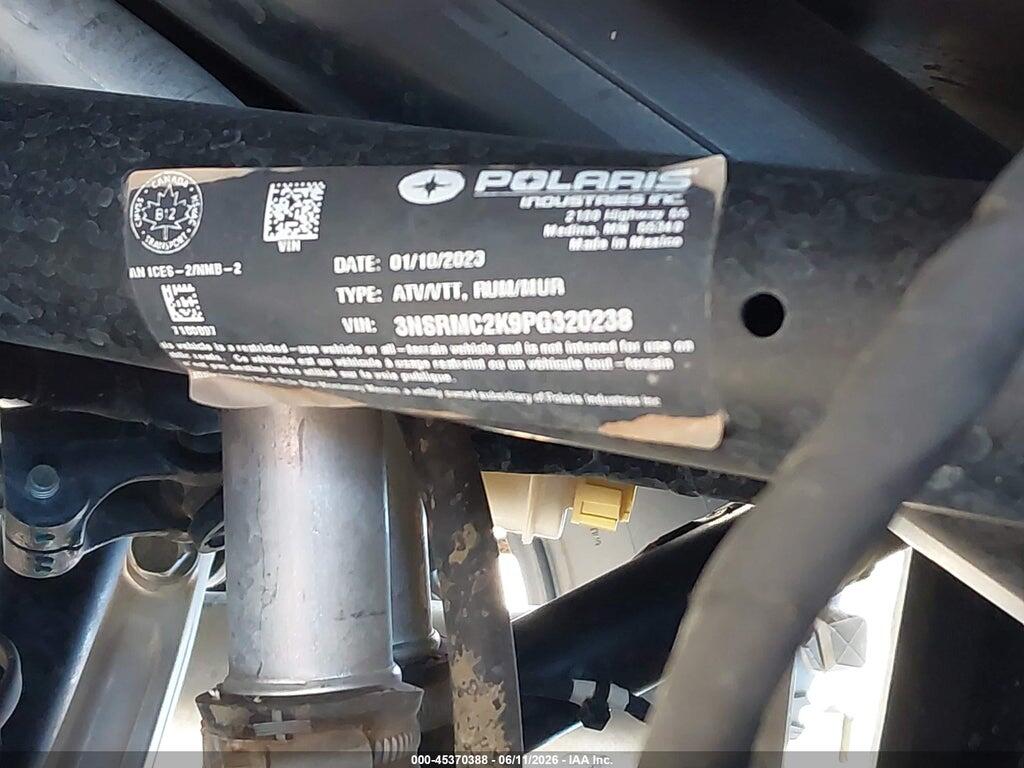 3NSRMC2K9PG320238 2023 POLARIS RZR photo no. 10