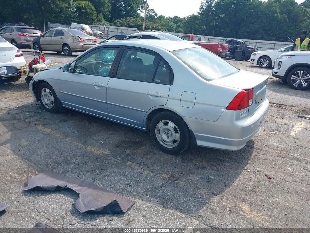 JHMES96645S017264 2005 HONDA CIVIC HYBRID photo no. 3