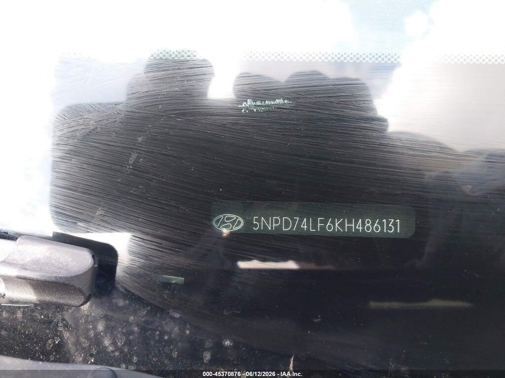 5NPD74LF6KH486131 2019 HYUNDAI ELANTRA photo no. 9