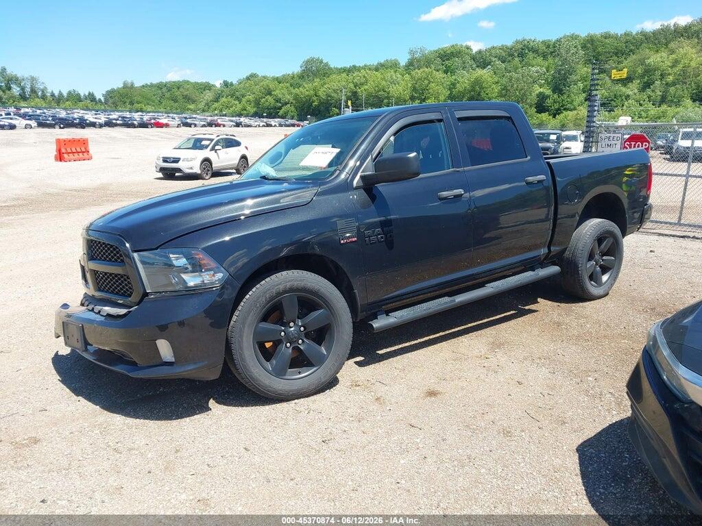 1C6RR7KT8JS335887 2018 RAM 1500 photo no. 2