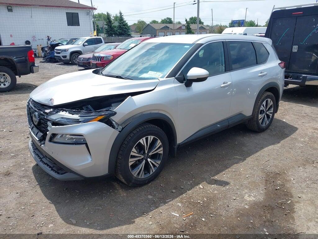 5N1BT3BB3NC676993 2022 NISSAN ROGUE photo no. 2