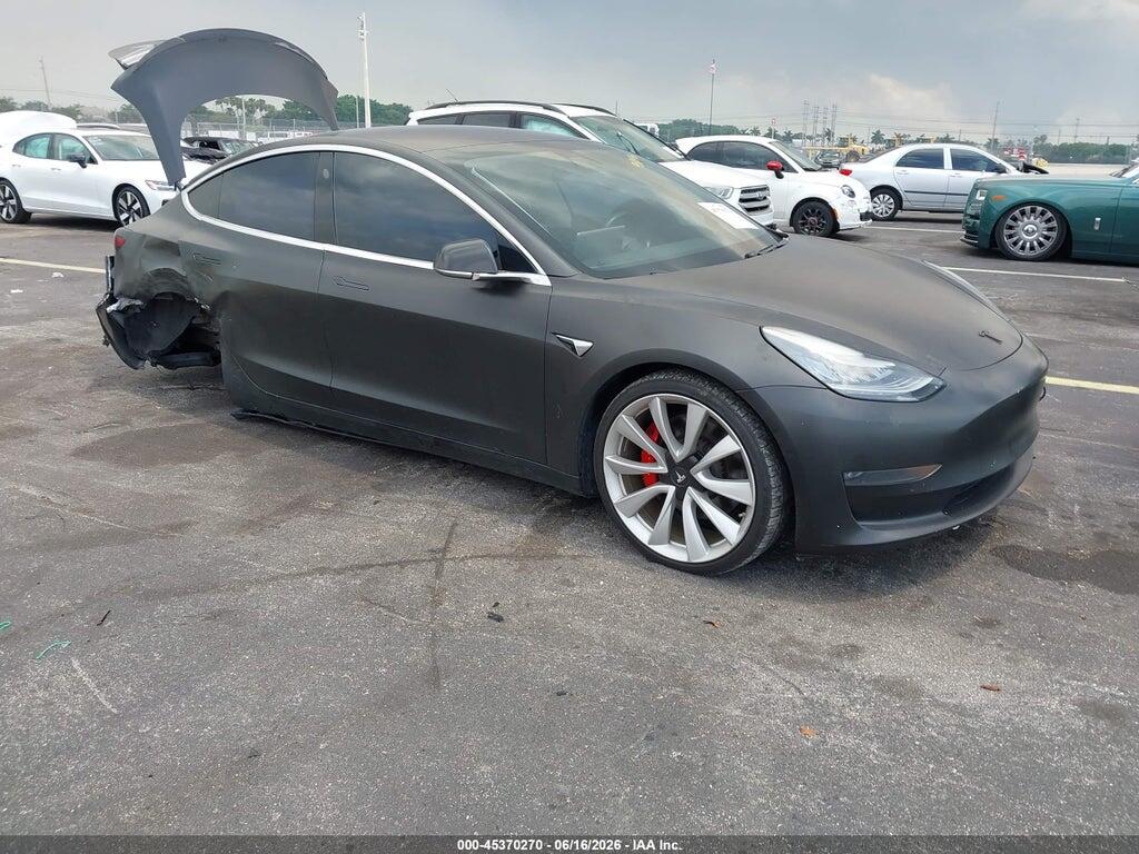 5YJ3E1EB7JF151516 2018 TESLA MODEL 3 photo no. 1