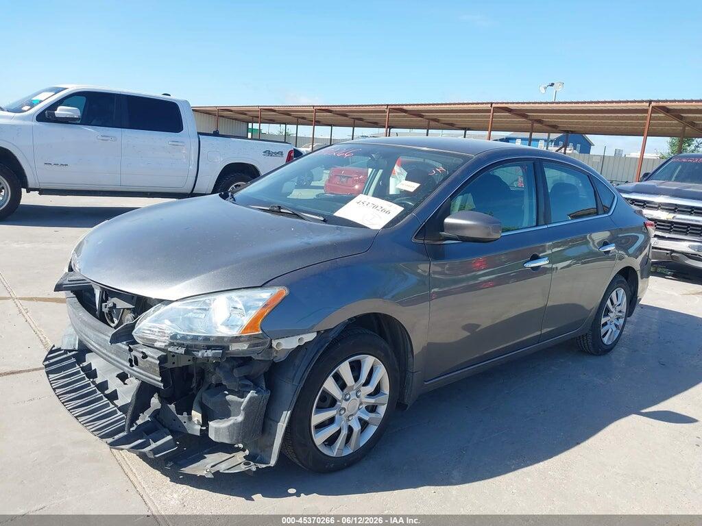 3N1AB7AP4FY336075 2015 NISSAN SENTRA photo no. 2