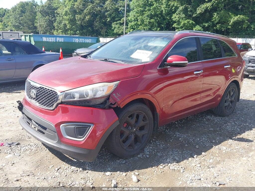 5XYPK4A58GG015909 2016 KIA SORENTO photo no. 2