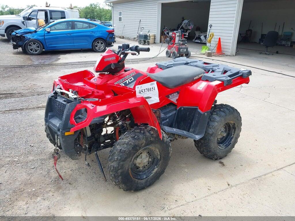 4XASEA577GA599254 2016 POLARIS SPORTSMAN photo no. 2