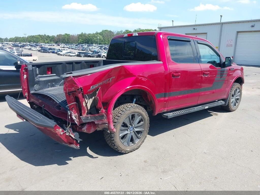 1FTEW1EP6JFD22639 2018 FORD F-150 photo no. 4