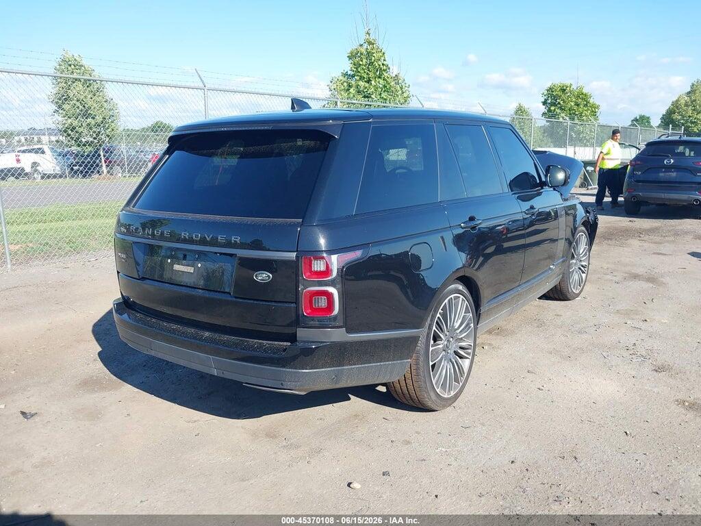 SALGS2SE3MA438887 2021 LAND ROVER RANGE ROVER photo no. 4