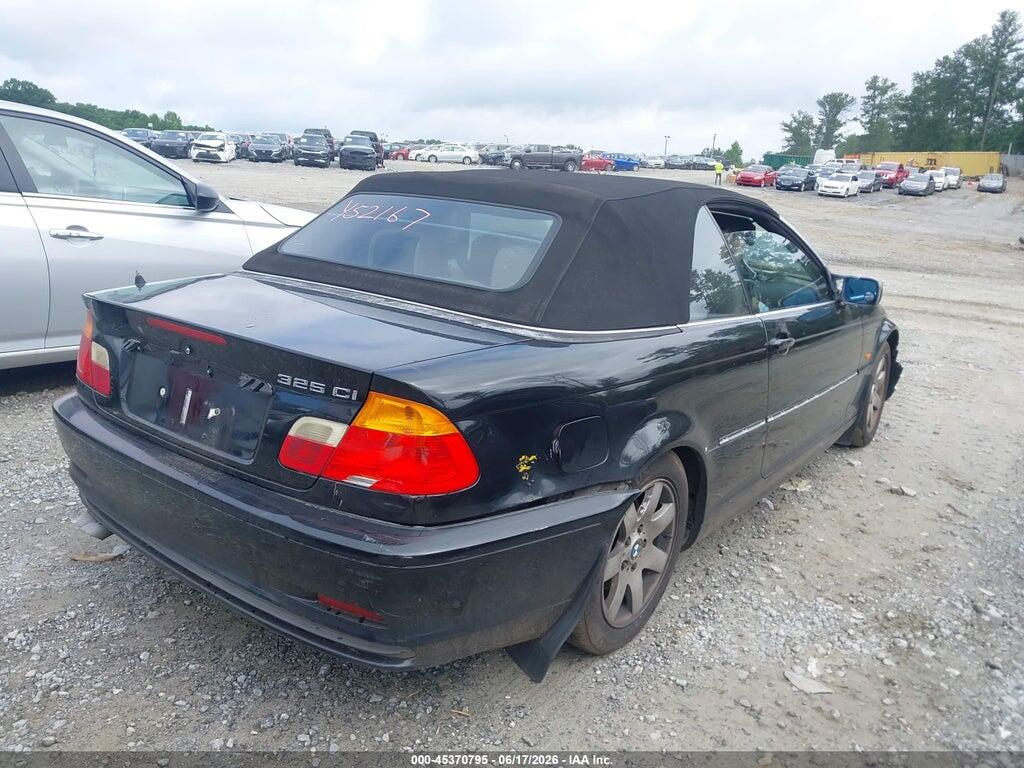 WBABS33441JY52167 2001 BMW 325CI photo no. 4